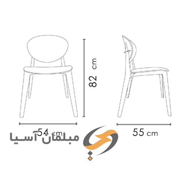 صندلی رستورانی اسکای P618